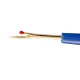 Despicator cusaturi mic pentru descusut tivuri, buzunare, nasturi si orice tip de cusatura, lungime 7cm, maner albastru