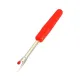 Despicator cusaturi pentru descusut tivuri, buzunare, nasturi si orice tip de cusatura, lungime 11.5cm, maner rosu