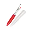 Despicator cusaturi pentru descusut tivuri, buzunare, nasturi si orice tip de cusatura, lungime 11.5cm, maner rosu