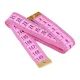 Centimetru clasic de croitorie, ambele fete in cm, diverse culori, cutie 12 buc, 150 cm