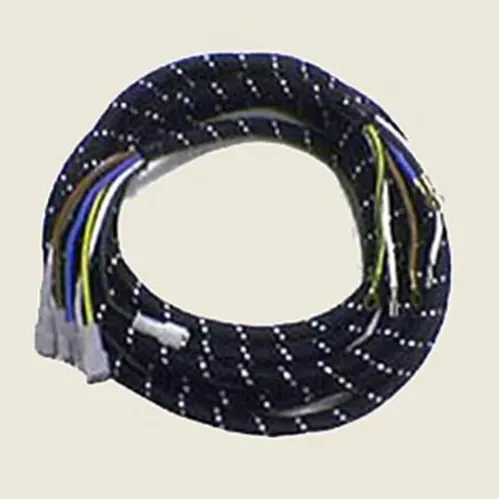 Cablu electric 6 fire x 1mm, cu înveliș textil, pentru fier de călcat electronic