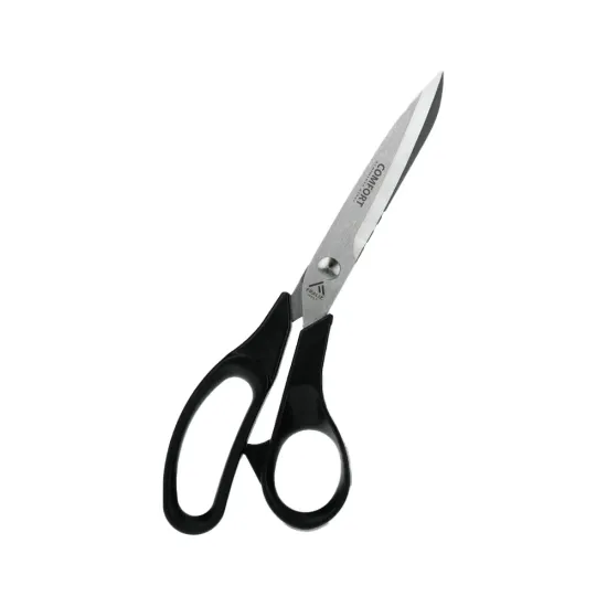 Foarfeca de croitorie de uz casnic si profesional din otel inoxidabil, manere inegale, Fraliz, colectia Comfort, 21.5cm (8-1/2)