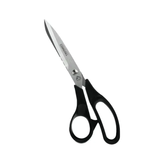 Foarfeca de croitorie de uz casnic si profesional din otel inoxidabil, manere inegale, Fraliz, colectia Comfort, 21.5cm (8-1/2)