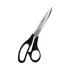 Foarfeca de croitorie de uz casnic si profesional din otel inoxidabil, manere inegale, Fraliz, colectia Comfort, 24.5cm (9-1/2")