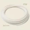 Furtun din teflon pentru vapori, aer si apa, Ø 3×5 mm - PTFE