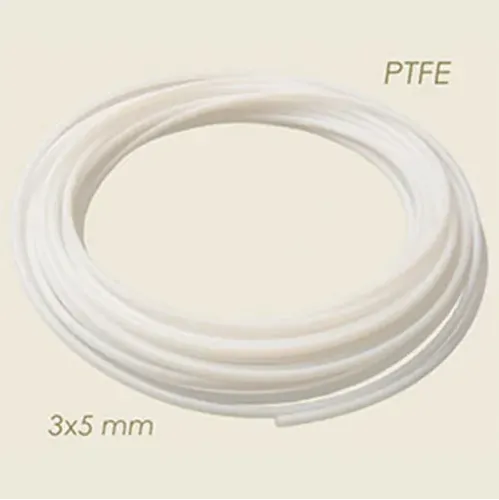 Furtun din teflon pentru vapori, aer si apa, Ø 3×5 mm - PTFE