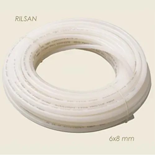Furtun din teflon pentru vapori, aer si apa, Ø 6×8 mm - RILSAN