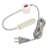 Lampa ergonomica cu 20 leduri, cu suport magnetic si stecher pentru priza, pentru masini de cusut, 220V