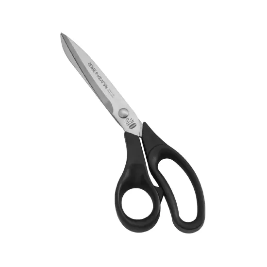 Foarfeca de croitorie de uz casnic si profesional din otel special pentru taiat kevlar, manere inegale, Premax, 24cm (9-1/2″)