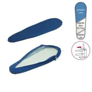 Husa standard PRONTO-STIRO de brat manecar pentru masa de calcat, poliester cu spuma siliconata grosime 7mm, albastru cerului