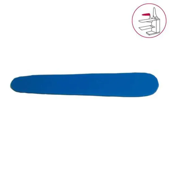 Husa standard de brat manecar pentru masa de calcat, poliester cu spuma siliconata grosime 7mm, albastru