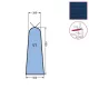 Husa U1 pentru masa de calcat, snur de prindere la varf, tesatura DEK, 100% poliester, 1.300x500x360mm, albastru