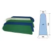 Husa U2 pentru masa de calcat, snur de prindere la varf, 100% bumbac, 1.300x500x360mm, ecru