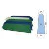 Husa U3 mica pentru masa de calcat, snur de prindere la varf, 100% bumbac, 1.200x450x340mm, ecru