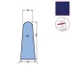 Husa U2 pentru masa de calcat, snur de prindere la varf, 100% poliester stretch, 1.300x500x360mm, albastru inchis