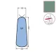 Husa U4 pentru masa de calcat, snur de prindere la varf, 65% poliester, 35% bumbac, 1.220x430x320mm, verde