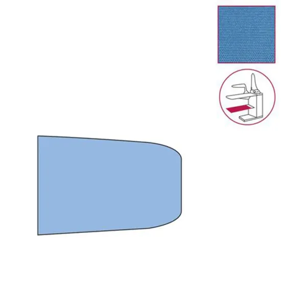 Husa pentru raftul inferior al mesei de calcat, 100% poliester, 830x490mm, albastru cerului