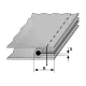 Dispozitiv de pipping cu inserarea unui cordon pentru materiale de grosime medie, intrare 18-35mm, iesire 9-17,5mm