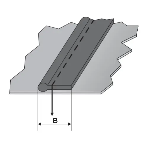 Dispozitiv pentru introdus piping, materiale medii, pentru masini de cusut plane, latime piping 8-15mm