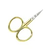 Mini foarfeca de broderie din otel C50 placat cu nichel, manere egale, Premax, colectia Oro, 6.4cm (2-1/2")