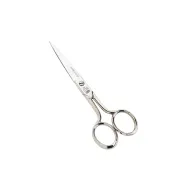 Foarfeca de cusaturi de uz casnic si profesional din otel carbon C50 nichelat, manere egale, Premax, colectia Classica, 15cm (6")