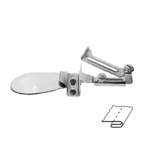 Dispozitiv cu dubla intoarcere inferioara pentru masini liniare simple, ghidaj cu deschidere, materiale medii, iesire 5-10mm