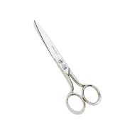 Foarfeca de cusaturi de uz casnic si profesional din otel carbon C50 nichelat, manere egale, Premax, colectia Classica, 10cm (4")
