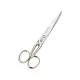 Foarfeca de cusaturi de uz casnic si profesional din otel carbon C50 nichelat, manere egale, Premax, colectia Classica, 14cm (5-1/2")