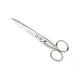 Foarfeca de cusaturi de uz casnic si profesional din otel carbon C50 nichelat, manere egale, Premax, colectia Classica, 14cm (5-1/2")