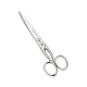 Foarfeca de cusaturi de uz casnic si profesional din otel carbon C50 nichelat, manere egale, Premax, colectia Classica, 15cm (6")