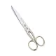 Foarfeca de cusaturi de uz casnic si profesional din otel carbon C50 nichelat, manere egale, Premax, colectia Classica, 18cm (7")