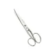 Foarfeca de cusaturi de uz casnic si profesional din otel carbon C50 nichelat, manere inegale, Premax, colectia Classica, 15cm (6")
