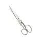 Foarfeca de cusaturi de uz casnic si profesional din otel carbon C50 nichelat, manere inegale, Premax, colectia Classica, 19cm (7-1/2")