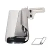 Dispozitiv dubla intoarcere superioara pentru inserarea unui cordon, pentru masini plane cu 1 sau 2 ace, materiale medii/groase, Ø cordon max. 8mm, iesire 18-30mm