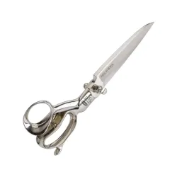 Foarfeca profesionala de croitorie din otel carbon C50 nichelat, manere inegale, Premax, colectia Classica, 35.5cm (14″)