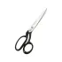Foarfeca de croitorie din otel carbon C50 nichelat, manere inegale, Premax, colectia Classica, 18cm (7")