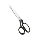 Foarfeca de croitorie din otel carbon C50 nichelat, manere inegale, Premax, colectia Classica, 18cm (7")