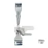 Dispozitiv pentru aplicat benzi continue, materiale medii/groase, pentru masini de cusut plane cu 4 ace, intrare 38-65mm, iesire 22-43mm