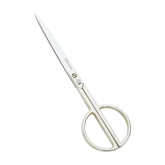 Foarfeca de taiat hartie, din otel carbon C50 nichelat, manere egale, Premax, colectia Classica, 23cm (9″)