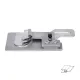 Dispozitiv dublu pentru guler camasi, stanga, materiale medii, pentru masini de cusut plane, iesire 6mm