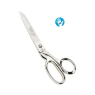 Foarfeca de croitorie din otel carbon C50 nichelat, manere inegale, pentru mana stanga, Premax, colectia Classica, 20cm (8″)