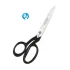 Foarfeca de croitorie din otel carbon C50 nichelat, manere inegale, pentru mana stanga, Premax, colectia Classica, 20cm (8″)