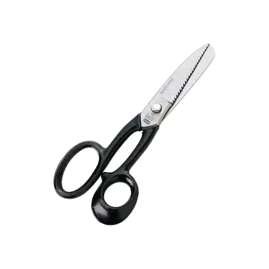 Foarfeca pentru piele, din otel carbon C50 nichelat, manere inegale, Premax, colectia Classica, 21.5cm (8-1/2″)