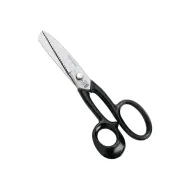 Foarfeca pentru piele, din otel carbon C50 nichelat, manere inegale, Premax, colectia Classica, 21.5cm (8-1/2″)