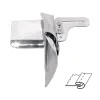 Dispozitiv cu dubla intoarcere pentru masini simple cu 1 ac, pentru finisarea manecilor, materiale medii, intrare 70mm