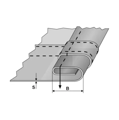 Dispozitiv dubla intoarcere superioara cu arc si ghidaj cu deschidere, pentru masini simple, materiale medii, iesire 5-18mm