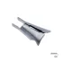 Dispozitiv pentru gaici, materiale medii, pentru masini de cusut acoperire Rimoldi, intrare 16-40mm, iesire 8-20mm, distanta intre ace 4.5mm