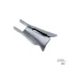 Dispozitiv pentru gaici, materiale medii, pentru masini de cusut acoperire Rimoldi, intrare 16-40mm, iesire 8-20mm, distanta intre ace 4.5mm