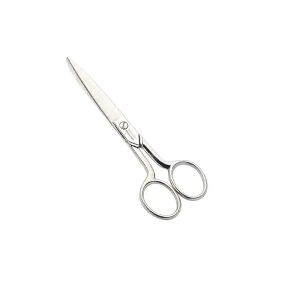 Foarfeca de cusaturi de uz casnic si profesional din otel carbon fin placat cu nichel, manere egale, Premax, colectia Omnia, 11.5cm (4-1/2)