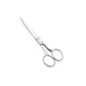Foarfeca de cusaturi de uz casnic si profesional din otel carbon fin placat cu nichel, manere egale, Premax, colectia Omnia, 11.5cm (4-1/2)